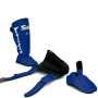 Fairtex SP7 Muay Thai Boxing Shin Guards "Detachable In-Step A.K.A. Twister" Blue