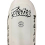 Fairtex SP7 Muay Thai Boxing Shin Guards "Detachable In-Step A.K.A. Twister" White