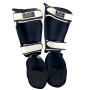 Fairtex SP7 Muay Thai Boxing Shin Guards "Detachable In-Step A.K.A. Twister" White