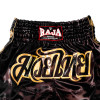 Raja Muay Thai Boxing Shorts "Lai Thai" Black Free Shipping