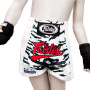 Yoth Kids Fairtex BSK2103 Muay Thai Shorts "White Tiger" Free Shipping