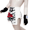 Yoth Kids Fairtex BSK2103 Muay Thai Shorts "White Tiger" Free Shipping