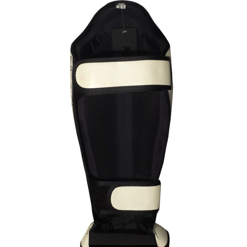 Fairtex SP5 Muay Thai Boxing Shin Guards "Competition" White