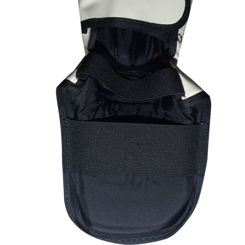 Fairtex SP5 Muay Thai Boxing Shin Guards "Competition" White