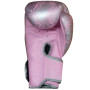 TKB Top King Boxing Gloves "Snake" Silver (Pink)