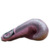TKB TopKing Boxing Gloves "Snake" Silver (Pink)