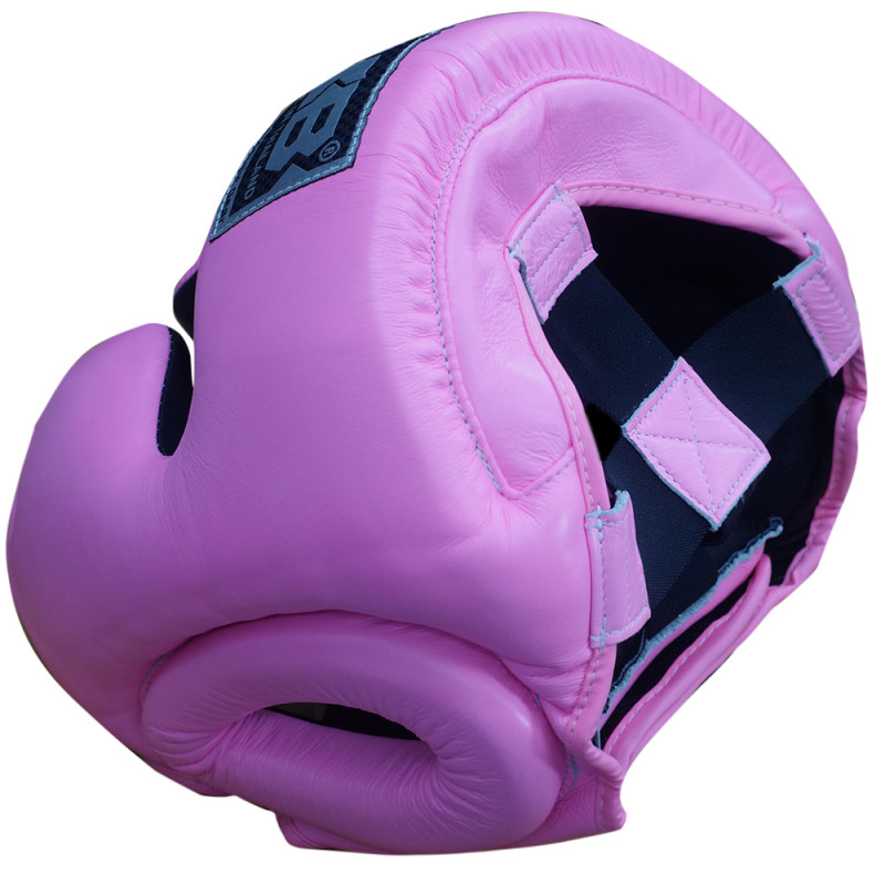 TKB TopKing TKHGFC-EV "Full Coverage" Boxing Headgear Head Guard Pink