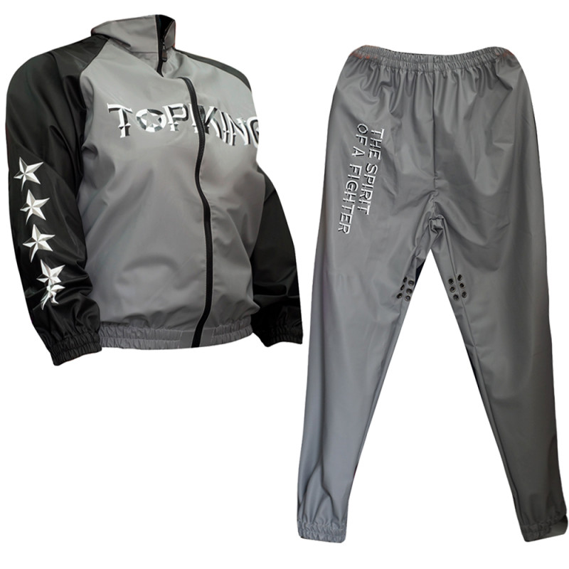 TKB TopKing Sweat Suit Sauna Sweatsuit Vinyl Muay Thai Boxing
