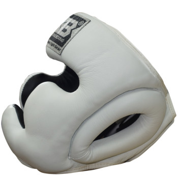 TKB TopKing TKHGEC-LV "Extra Coverage" Boxing Headgear White