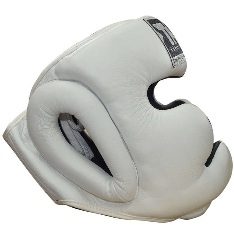 TKB TopKing TKHGEC-LV "Extra Coverage" Boxing Headgear White