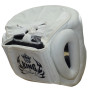 TKB Top King TKHGEC-LV "Extra Coverage" Boxing Headgear White