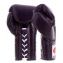 Fairtex BGL6 Boxing Gloves "Pro Competition" Lace Up Blue