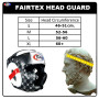 Fairtex HG10 Super Sparring Boxing Headgear Head Guard Black