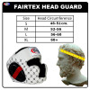 Fairtex HG10 Super Sparring Boxing Headgear Head Guard White