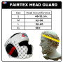 Fairtex HG10 Super Sparring Boxing Headgear Head Guard White