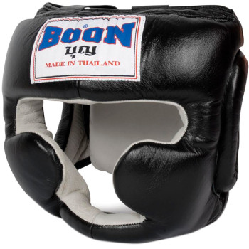 Boon HGSBK Boxing Headgear Head Guard Black