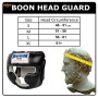 Boon HGSBK Boxing Headgear Head Guard Black