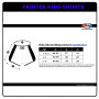 Yoth Kids Fairtex BSK2103 Muay Thai Shorts "White Tiger" Free Shipping