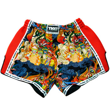 TKB Top King TKTBS Muay Thai Boxing Shorts Retro Free Shipping