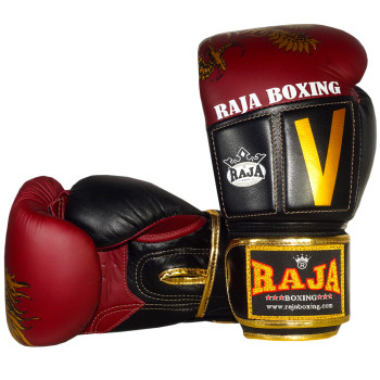 Raja "Alka" Muay Thai Boxing Gloves Red-Black