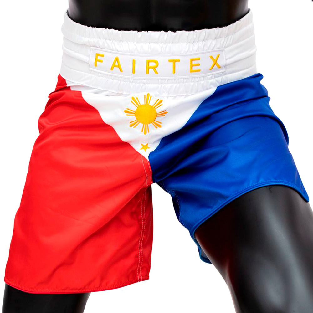Fairtex BT2001 Boxing Trunks "Philippines" Free Shipping