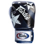 Fairtex BGV1 Boxing Gloves "Nation Print" Universal Blue