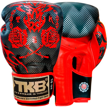TKB Top King Boxing Gloves "Rose" Red 