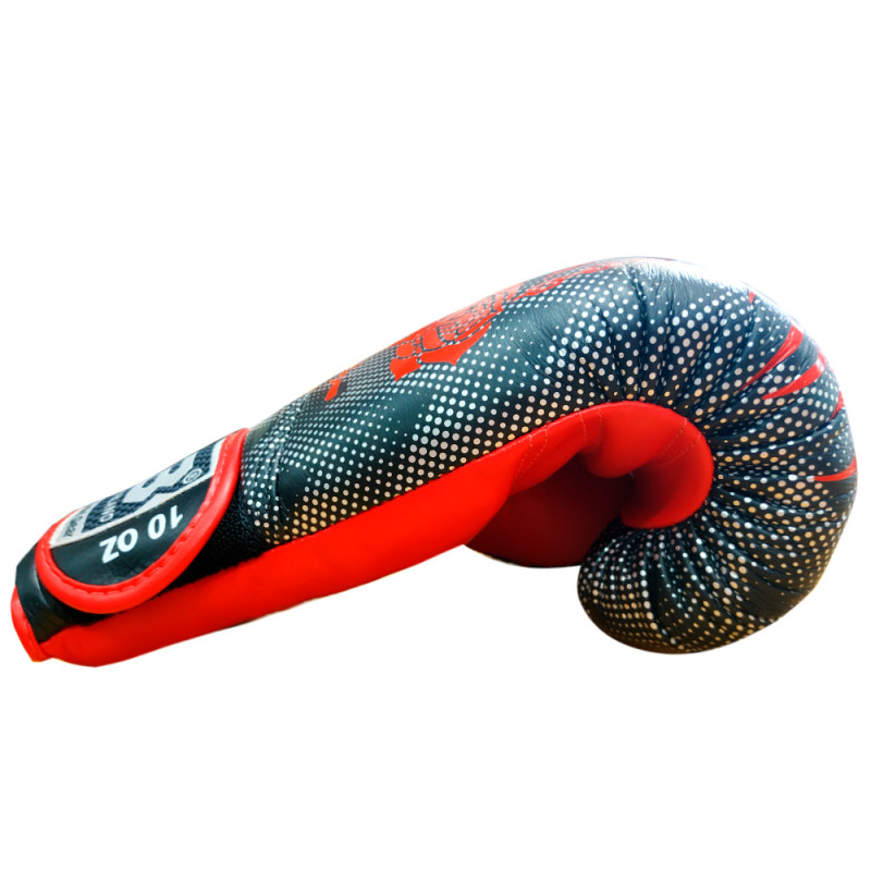 TKB TopKing Boxing Gloves "Rose" Red 