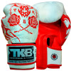 TKB TopKing Boxing Gloves "Dragon" White