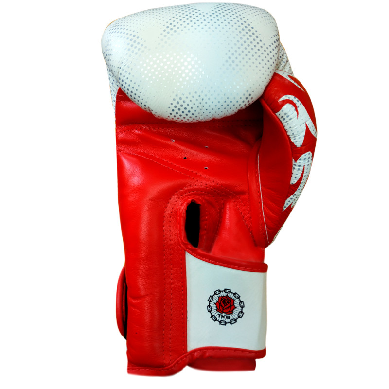 TKB TopKing Boxing Gloves "Dragon" White