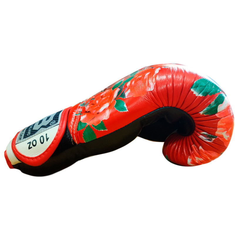 TKB TopKing Boxing Gloves "Rose" White