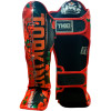 TKB TopKing TKSGRS Shin Guards Muay Thai Boxing "Rose" Black