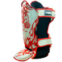 TKB Top King TKSGDG Shin Guards Muay Thai Boxing "Dragon" White