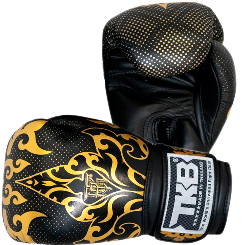 TKB TopKing Boxing Gloves "Kanok" Black