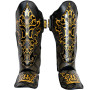 TKB Top King TKSGKN-01 Shin Guards Muay Thai Boxing "Kanok" Black