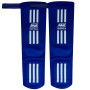 Nationman Shin Guards Elastic Competition Shin Pads Blue