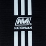 Nationman Shin Guards Muay Thai Boxing Elastic Competition Shin Pads Black