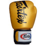 Fairtex BGV19 Boxing Gloves "Deluxe Tight-Fit" Gold