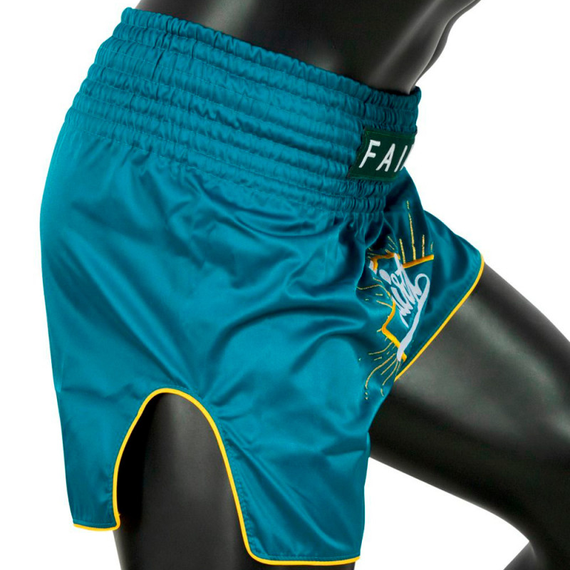 Fairtex BS1907 Muay Thai Boxing Shorts "Focus" Free Shipping 
