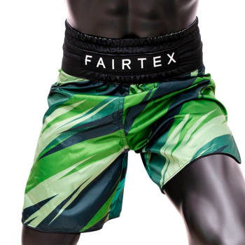 Fairtex BT2007 Boxing Trunks "Two-Tone" Free Shipping