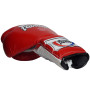 Fairtex BGL7 Boxing Gloves Mexican Style Lace Up Red-White