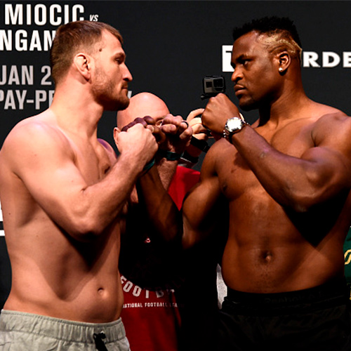 UFC 260: FRANCIS NGANNOU KNOCKS OUT STIPE MIOCIC TO CAPTURE HEAVYWEIGHT TITLE