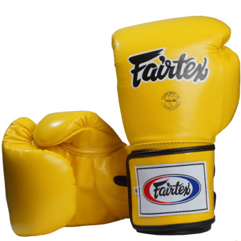 Fairtex BGV5 Boxing Gloves "Super Sparring" Yellow