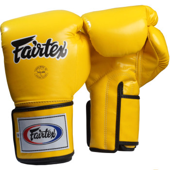 Fairtex BGV5 Boxing Gloves "Super Sparring" Yellow