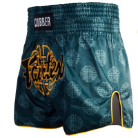 Fairtex BS1915 Muay Thai Boxing Shorts "Green China" Free Shipping