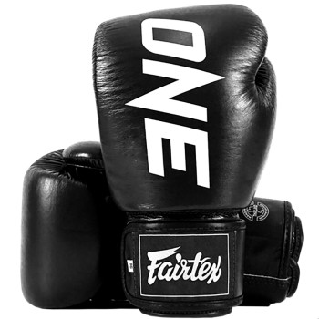 Fairtex BGV1 Boxing Gloves Universal "ONE" Black