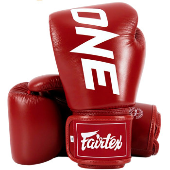 Fairtex BGV1 Boxing Gloves Universal "ONE" Red