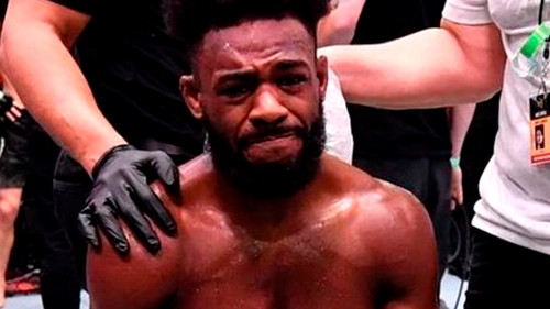ALJAMAIN STERLING WINS UFC BANTAMWEIGHT TITLE AFTER PETR YAN DISQUALIFIED FOR ILLEGAL KNEE