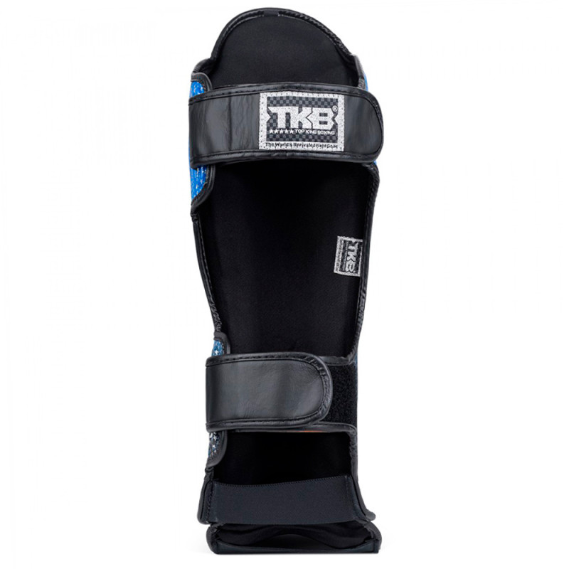 TKB TopKing TKSGSS-01 Shin Guards Muay Thai "Super Star" Blue