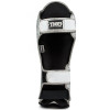 TKB TopKing TKSGSS-02 Shin Guards Muay Thai "Snake" Silver (White)
